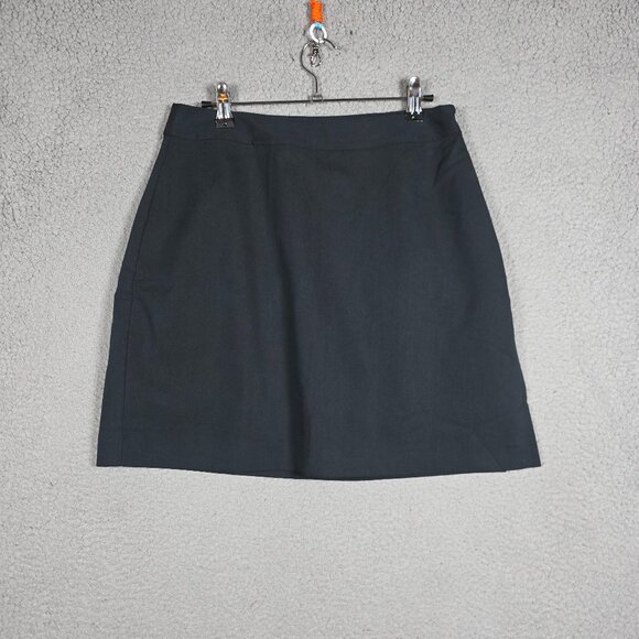 Ashworth Mini Skirt Size 6 Black Golf Lined Stretch Twill Performance NWOT - Picture 1 of 10